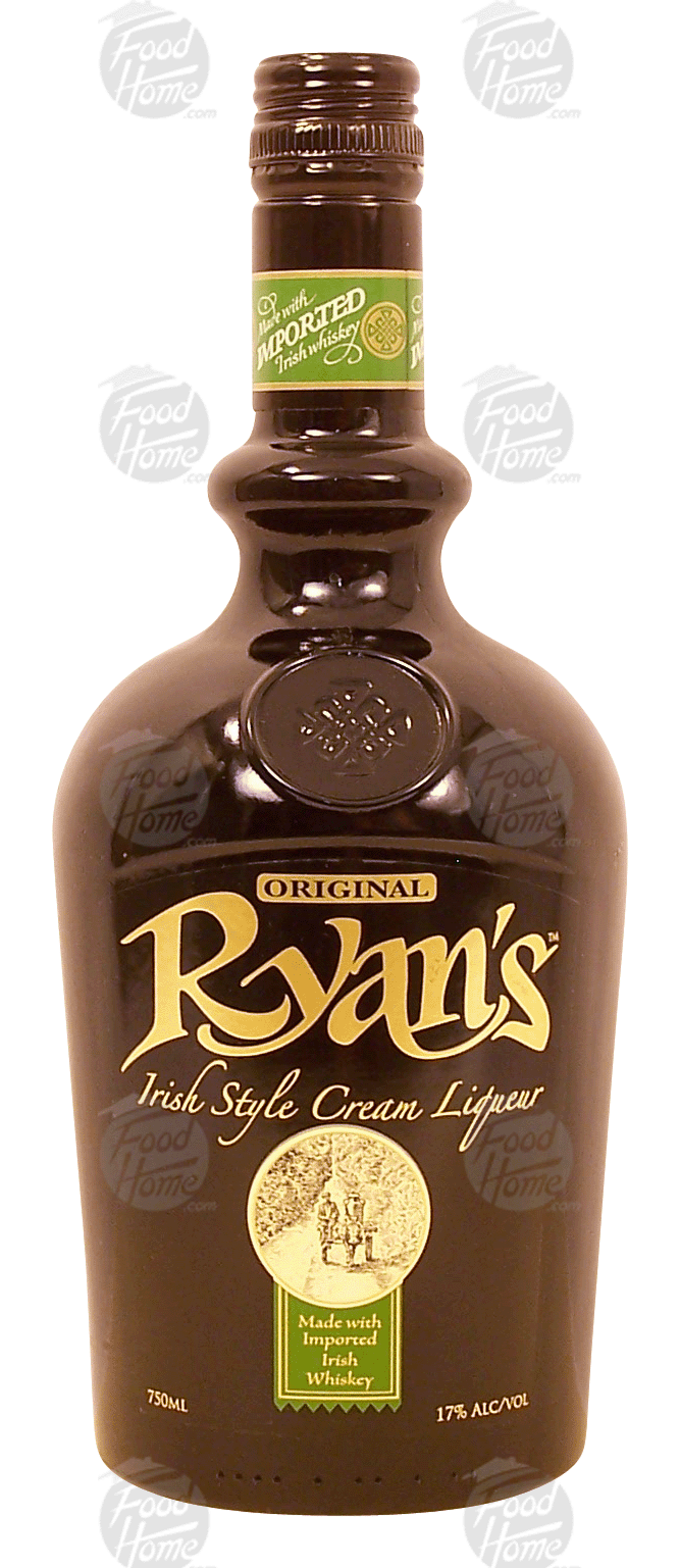 Ryan's  irish style cream liqueur, 17% alc. by vol. Full-Size Picture